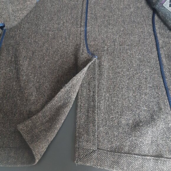 1970s Bugatti SZ44R Vintage Unstructured Men's 2 Button Casual Jacket Sport Coat - Picture 8 of 16